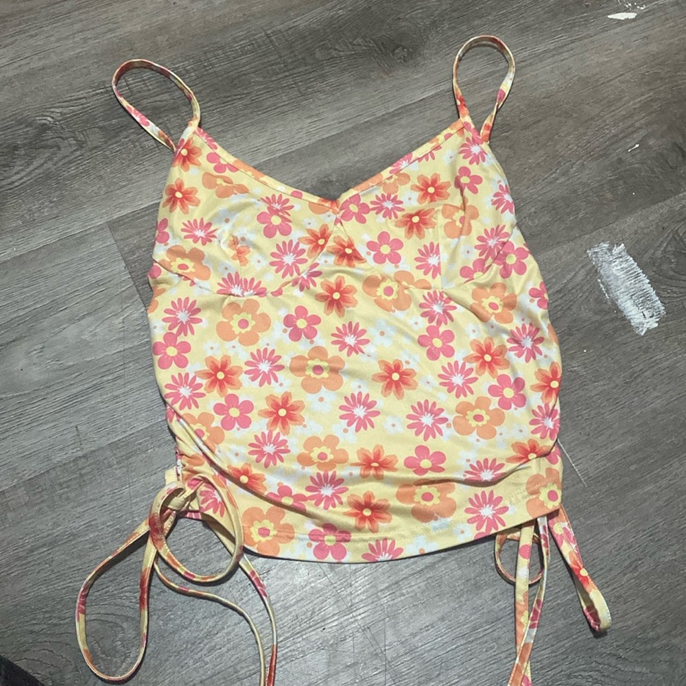 flower tank top